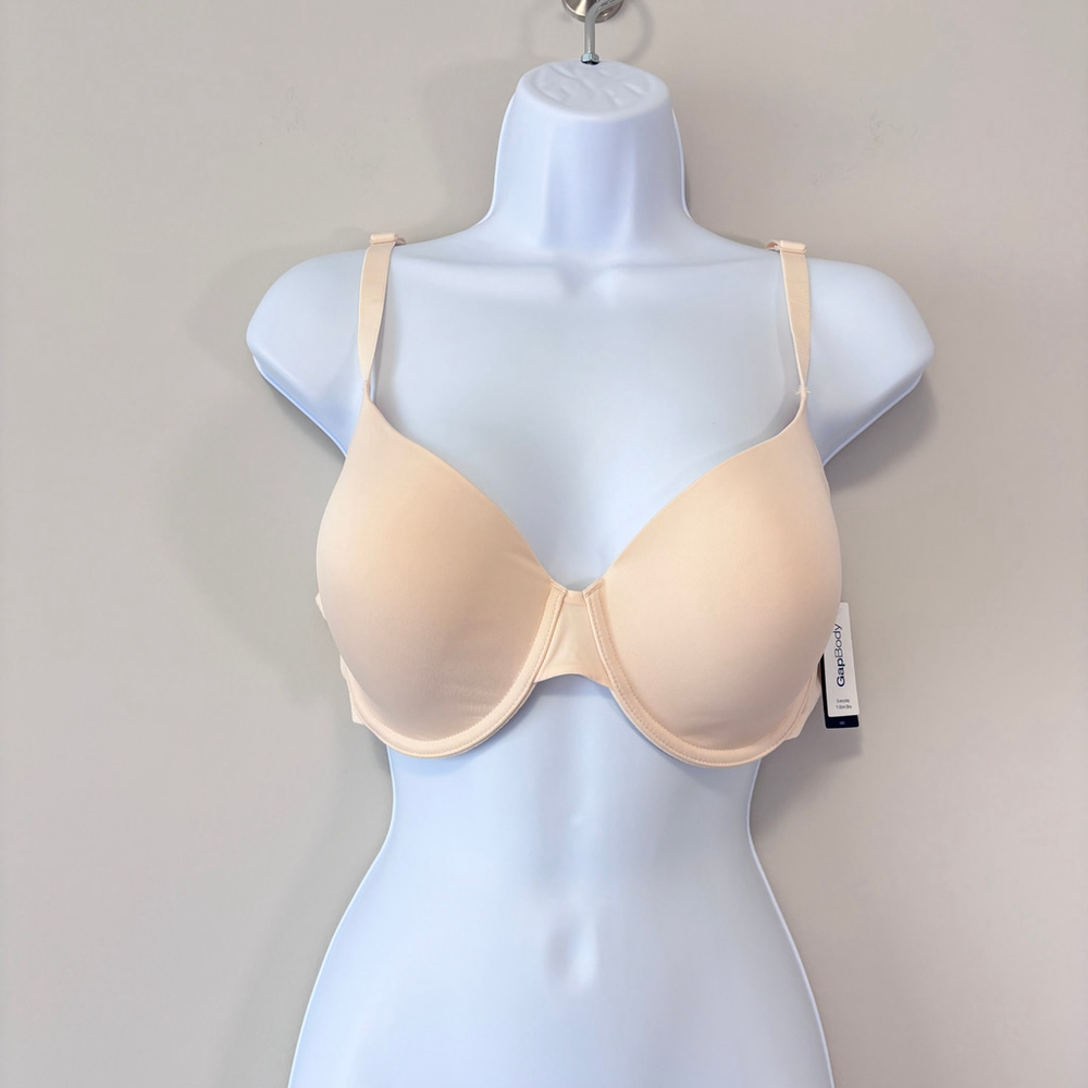 GAP GapBody Women's 38D Light Pink Everyday Essentials T-Shirt Bra NWT - Picture 3 of 6